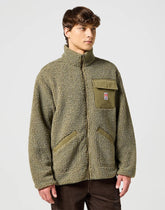 Męska Kurtka Zimowa Wrangler Casey Shearling Jacket Ivy Green 112357280 W44P016396